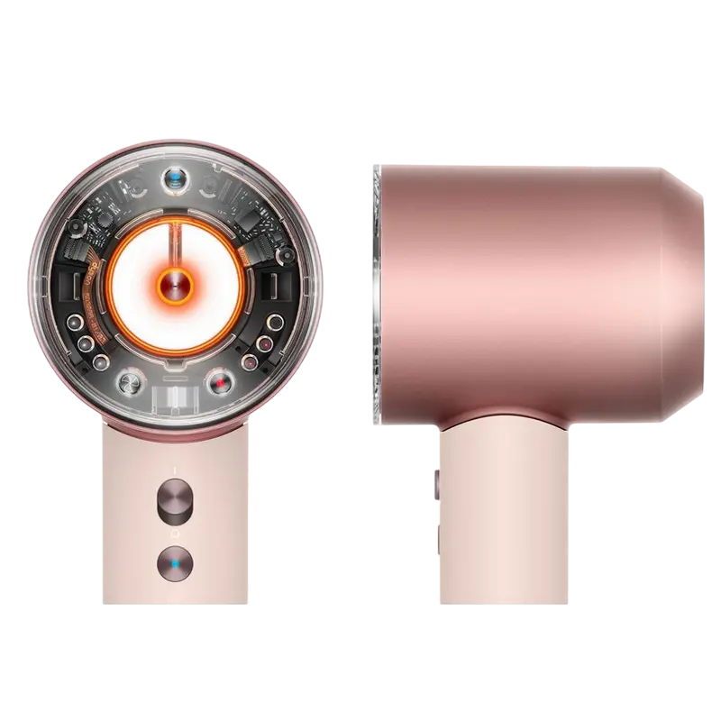 Uscator de par Dyson HD16 Supersonic Nural Ceramic Pink / Rose Gold (113407-01), vedere laterală