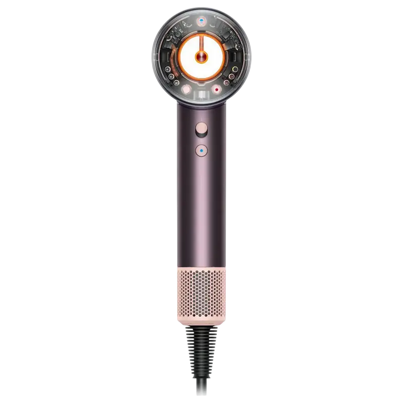 Uscator de par Dyson HD16 Supersonic Nural Jasper/Plum, vedere laterală