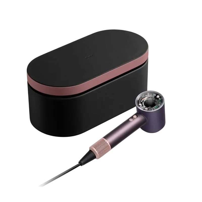 Uscator de par Dyson HD16 Supersonic Nural Jasper/Plum, vedere posterioară