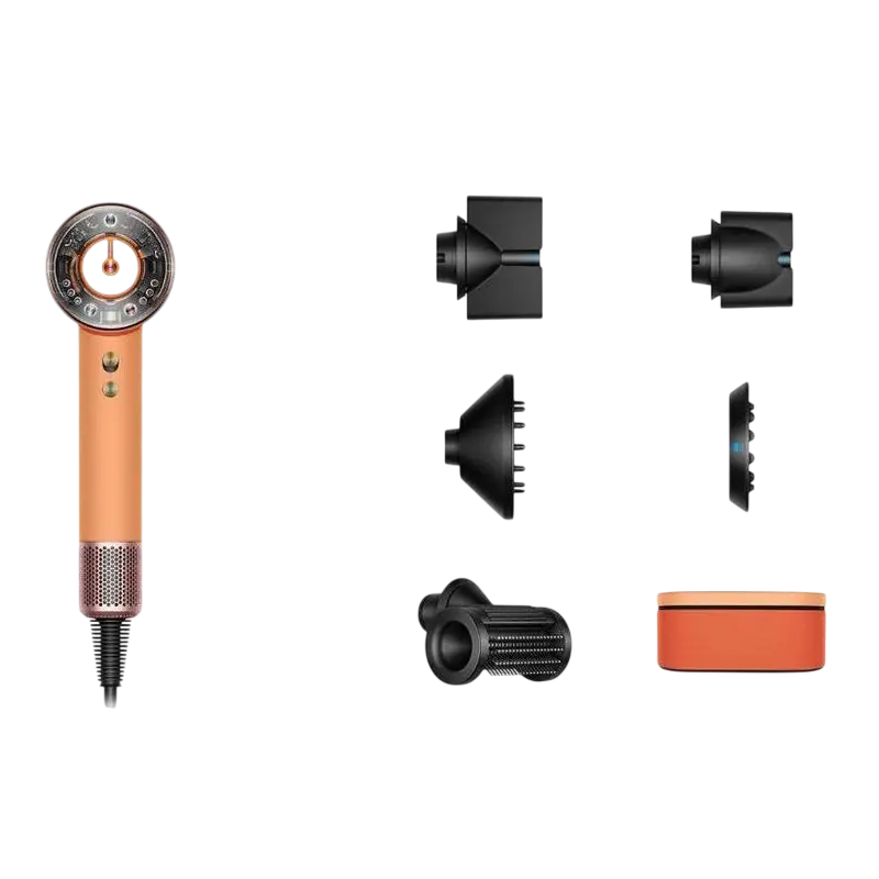 Uscator de par Dyson HD16 Supersonic Nural Ceramic Apricot / Topaz, vedere alternativă