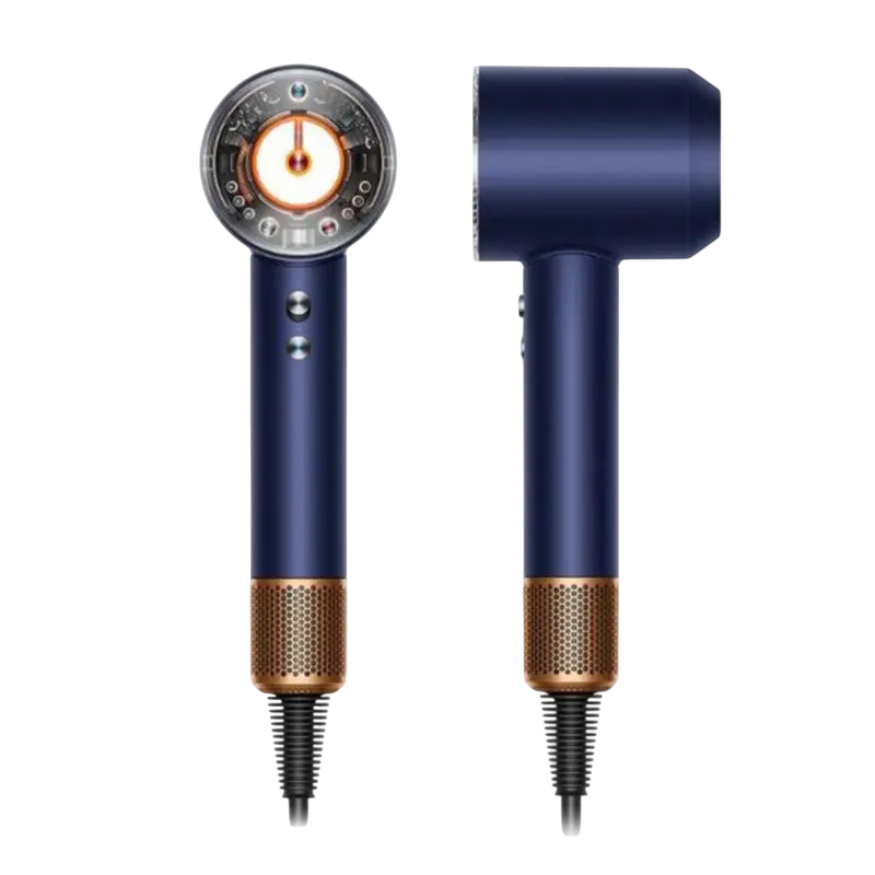 Uscator de par Dyson HD16 Supersonic Nural Prussian Blue/Rich Copper, vedere alternativă