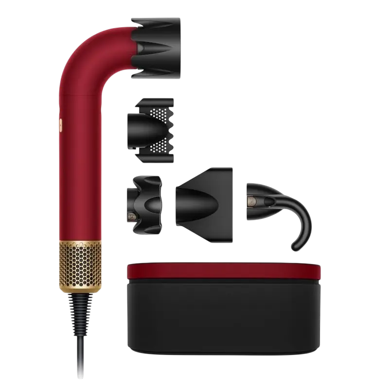 Uscator de par Dyson Supersonic HD17 Red Velvet / Gold