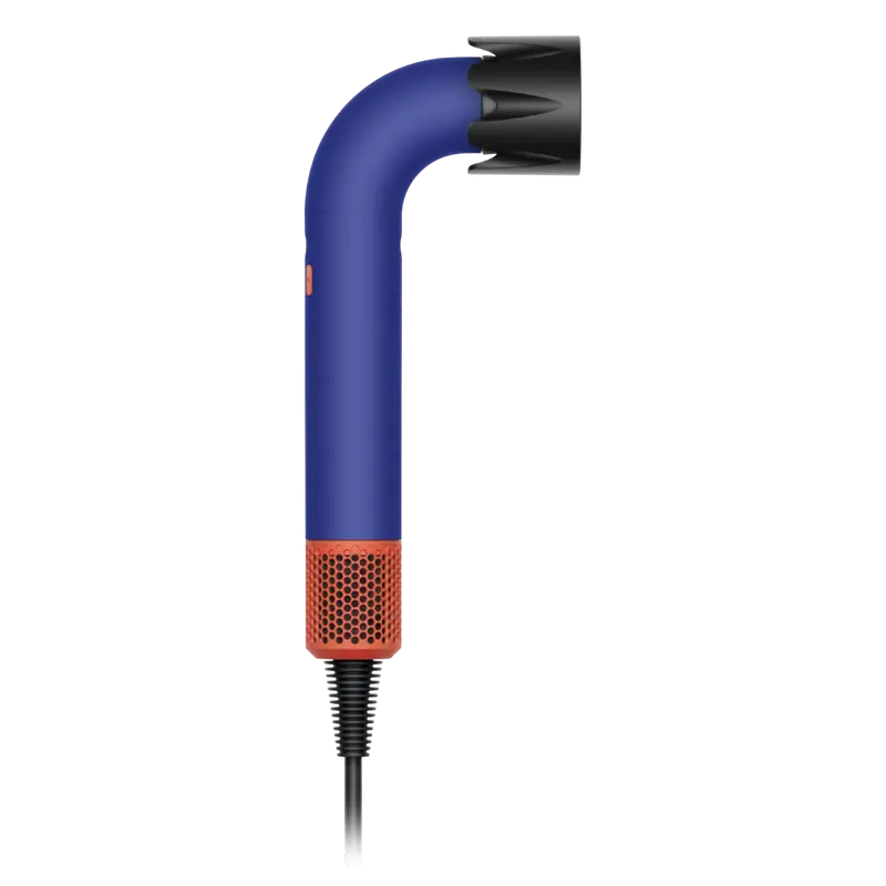 Uscator de par Dyson HD18 Supersonic R Pro, Vinca Blue/Topaz, vedere posterioară