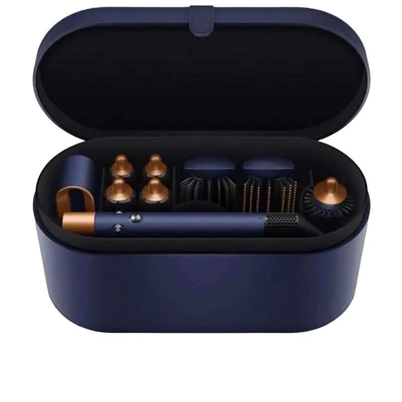 Aparat de coafat Dyson Airwrap HS05 Complete Set Blue Copper, vedere laterală