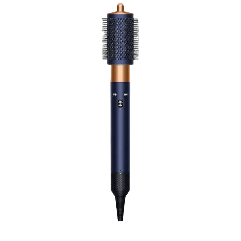 Ondulator cu aer cald Dyson HS05 Long Prussian Blue/Rich Copper, vedere posterioară