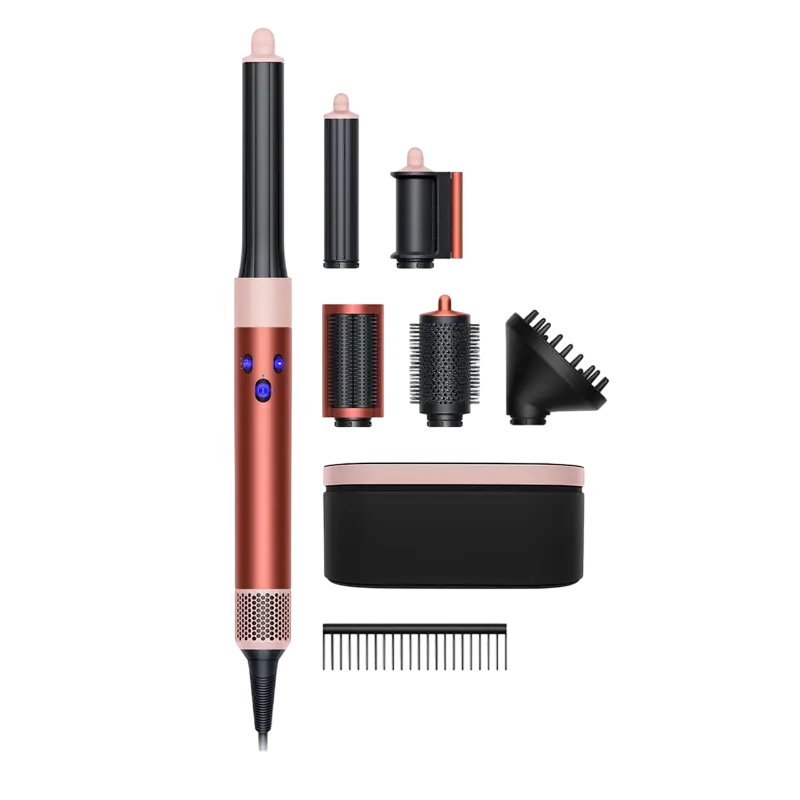 Styler de par Dyson HS05 Long Diffuse, Strawberry Bronze / Blush Pink