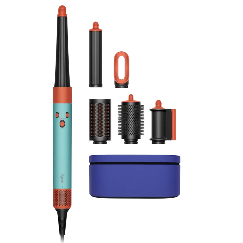 Styler cu aer cald Dyson HS08 i.d. Straight+Wavy Ceramic Patina/Topaz