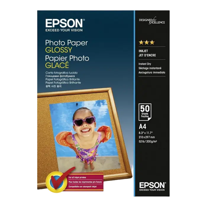 Hârtie foto A4 200gr 50 sheets Epson Glossy
