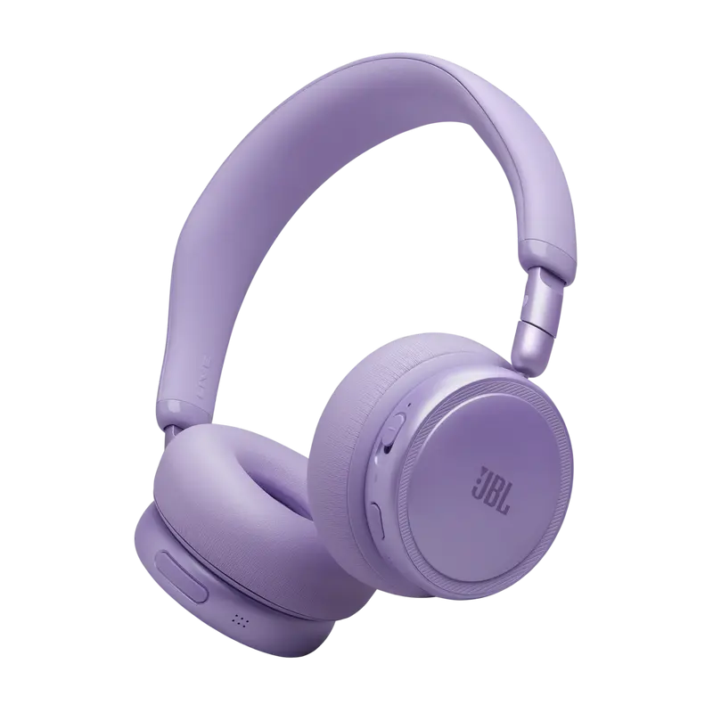 Căști fără fir JBL Live 680NC, Mov, detaliu interfață