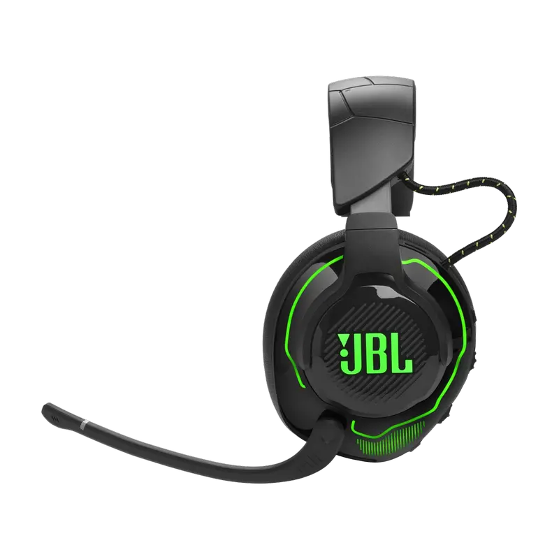 Căști gaming JBL Quantum 910X Wireless pentru Xbox, Verde, vedere posterioară