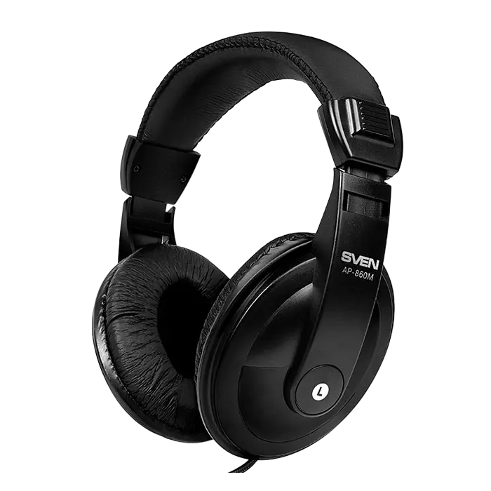 Headset SVEN AP-860M with Microphone on cable, 3,5mm jack (4 pin)