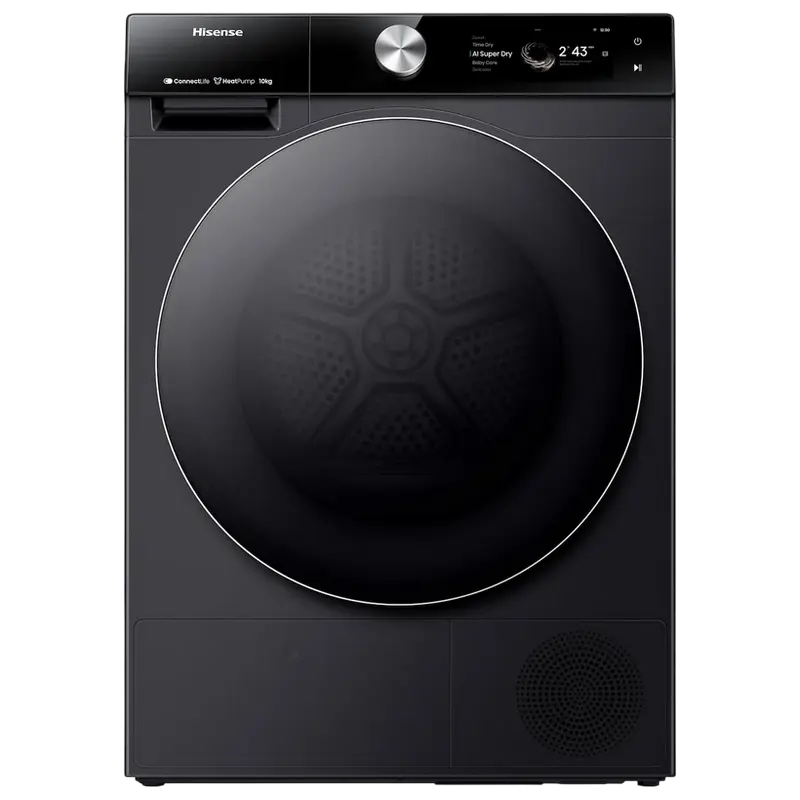 Uscator de rufe Hisense DH7S107BB 10 kg