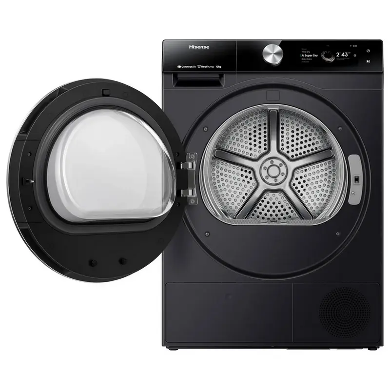 Uscator de rufe Hisense DH7S107BB 10 kg, vedere alternativă