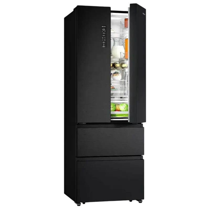 Frigider Hisense RF632N4AFE1 No Frost 485 L, detaliu interfață