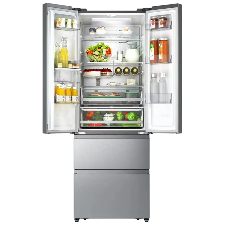 Frigider Hisense RF632N4WIE1, No Frost, 485 L, detaliu interfață