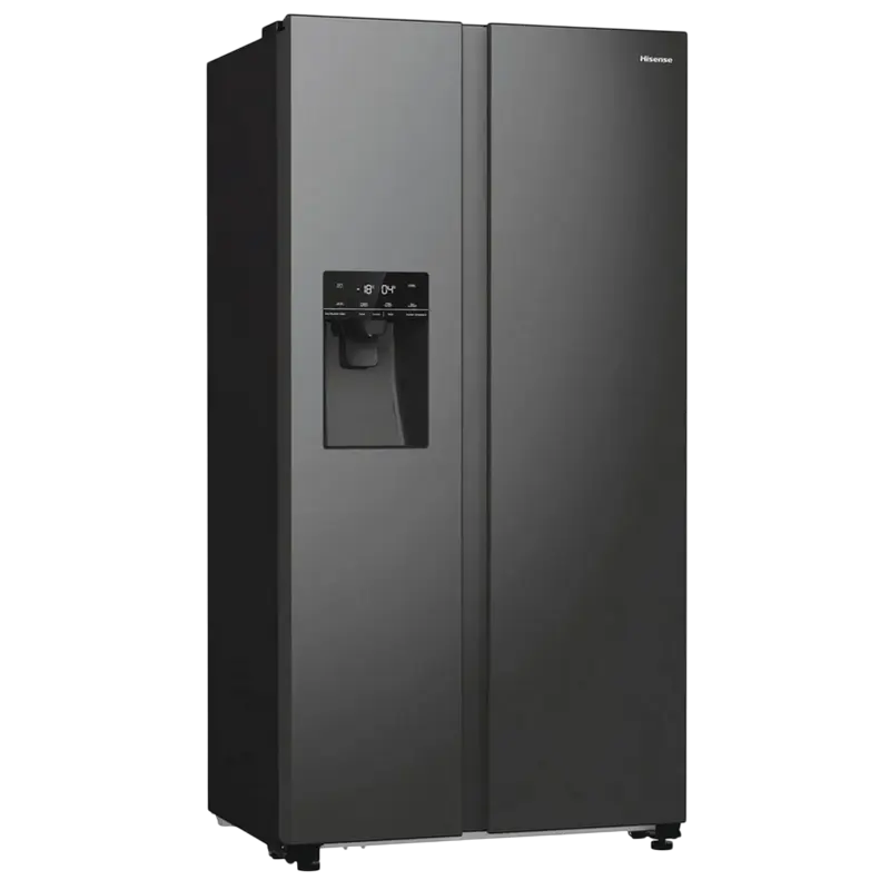 Hisense RS5P535NTFE, frigider SBS 566 L No Frost, detaliu interfață