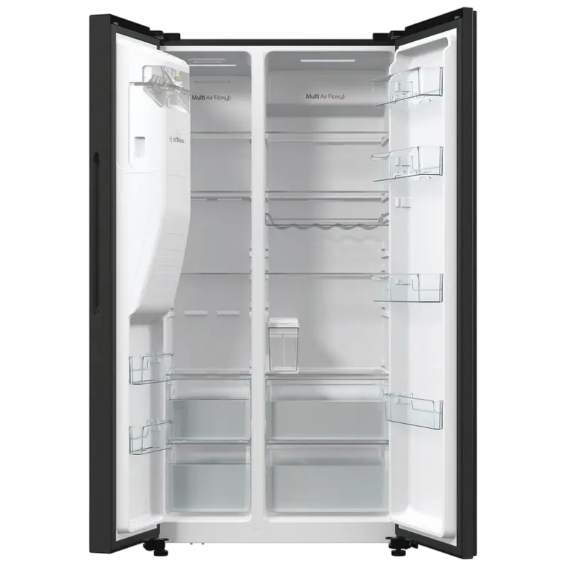 Hisense RS5P535NTFE, frigider SBS 566 L No Frost, ambalaj