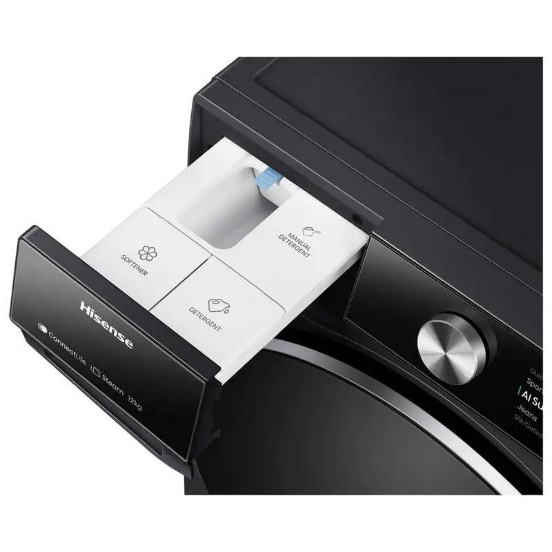 Mașină de spălat Hisense WF7S1247BB Class A, imagine suplimentară 8