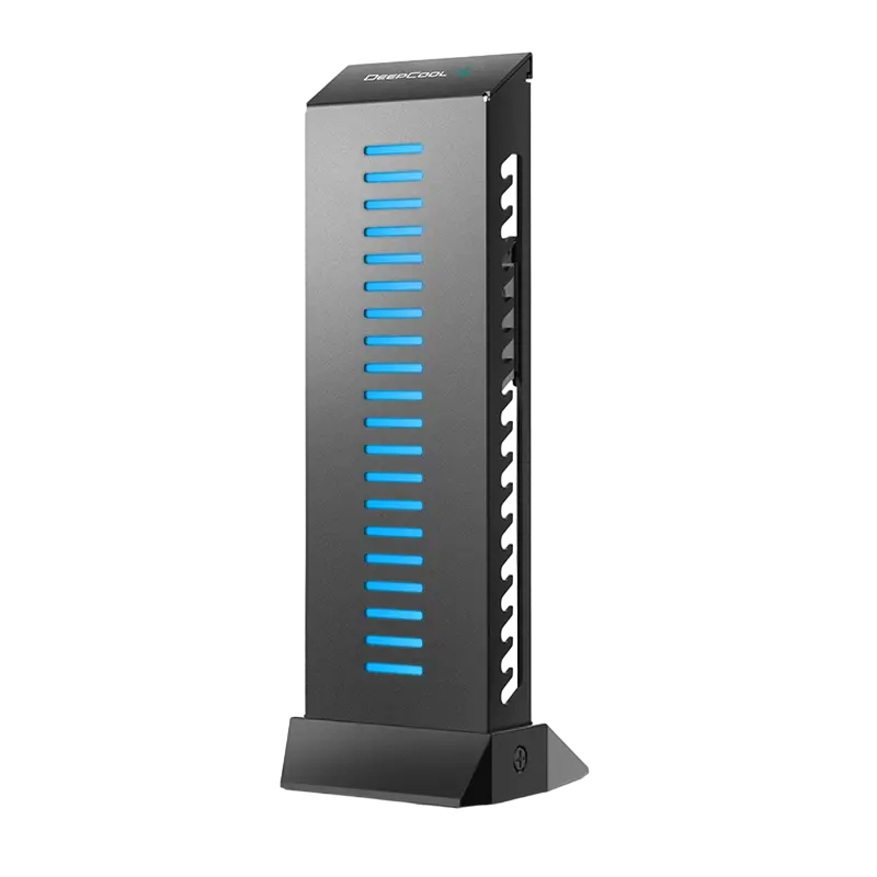 Graphics Card Holder Deepcool GH-01 RGB, support a 5Kg graphics card, Cable managment, ARGB Led