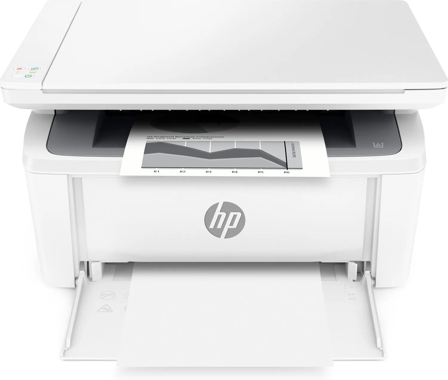 HP LaserJet M141a multifuncțional laser monocrom, vedere alternativă