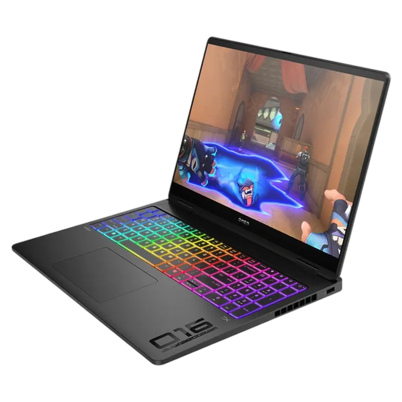 HP OMEN MAX 16-ah0013ci 16 inch Core Ultra 7 RTX 5070 Ti, detaliu interfață