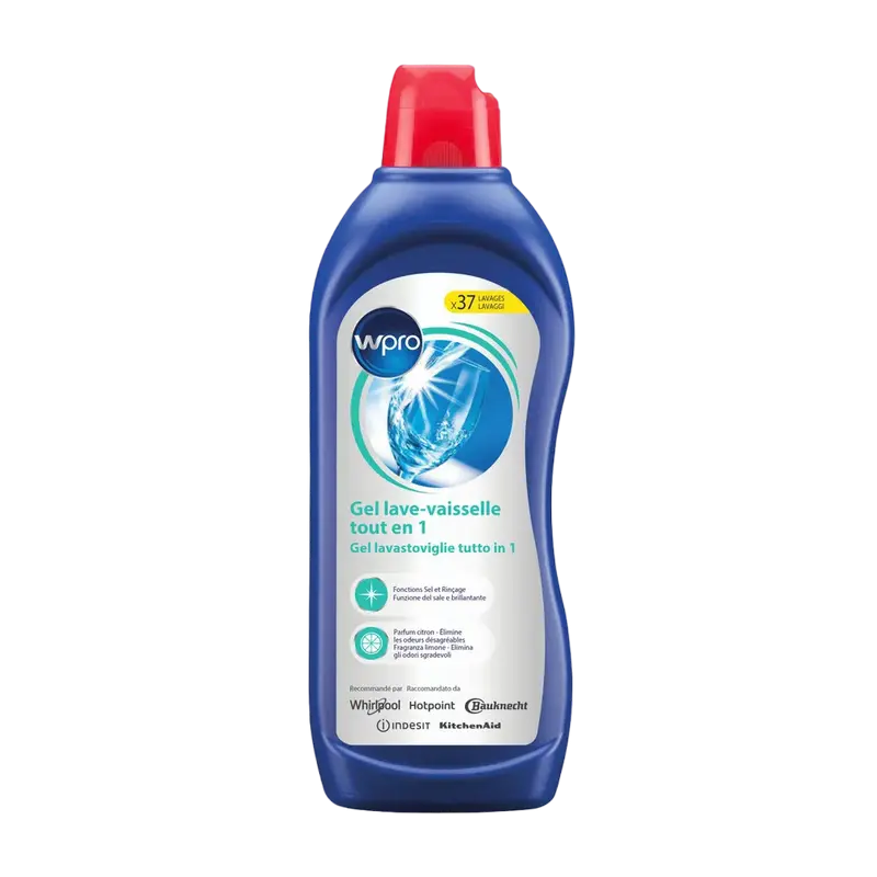 Hygienizer Gel detergent with salt and rinse aid functions, Wpro 650ml C00860152