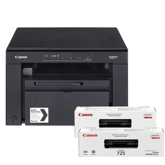 Canon i-SENSYS MF3010 Bundle, & CRG725 x 2 pcs