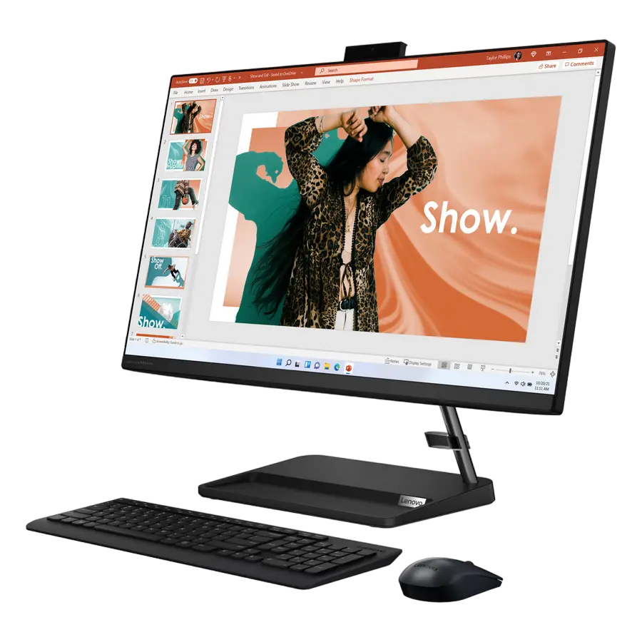 Lenovo IdeaCentre 3 24IAP7 23.8 inch 16GB 512GB Black