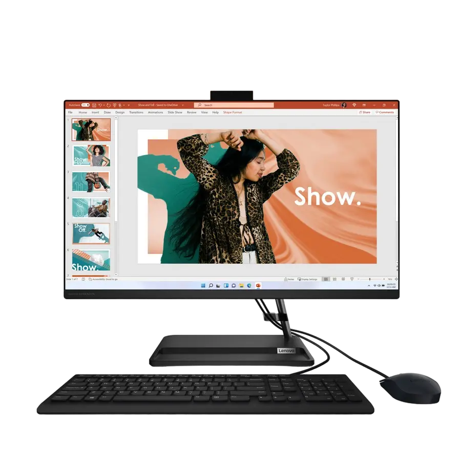 Lenovo IdeaCentre 3 27IAP7 Core i5-12450H 16GB 512GB Black
