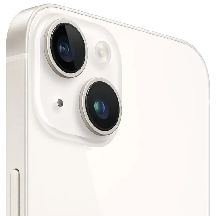 Smartphone Apple iPhone 14 128GB Starlight, vedere alternativă