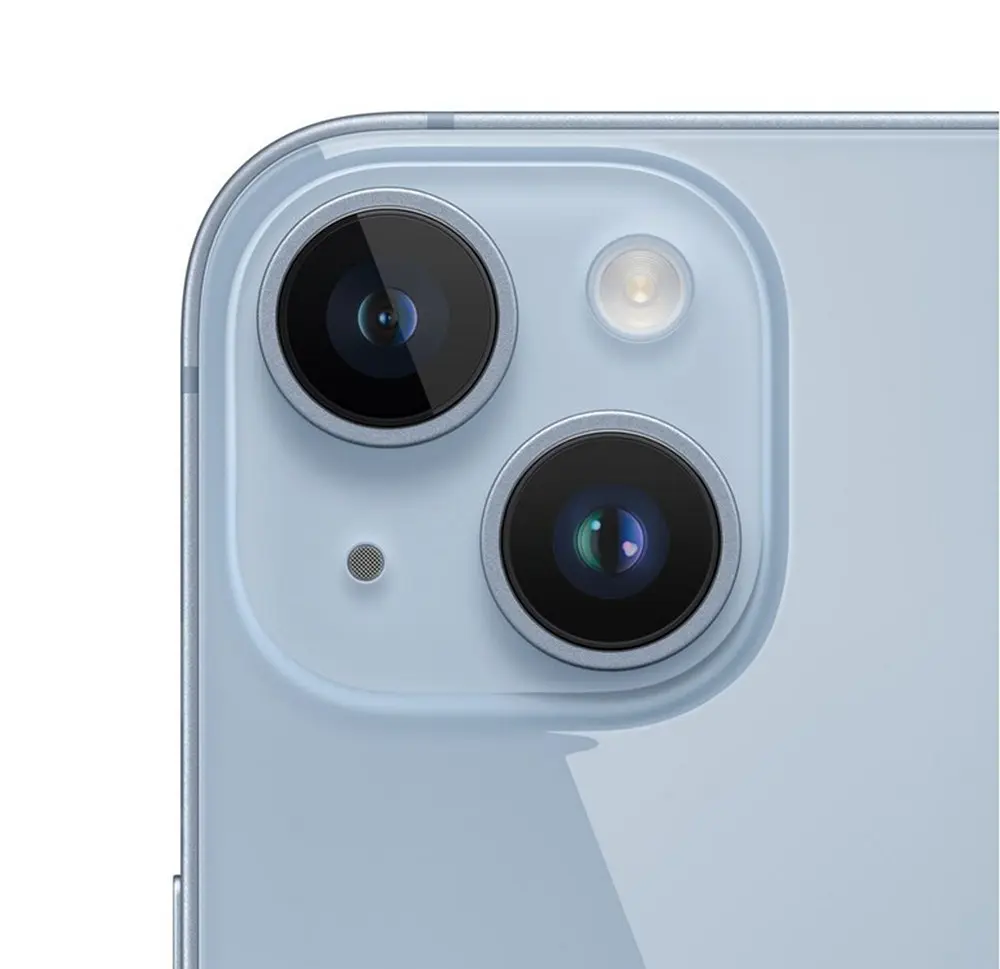 Apple iPhone 14 256GB Blue, vedere laterală