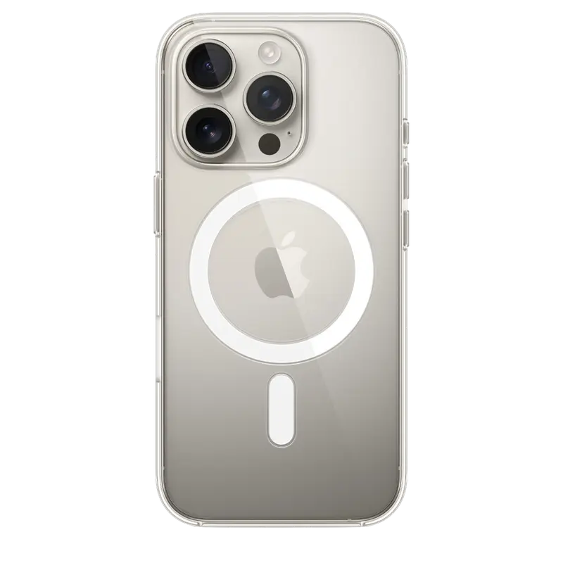 Husa transparenta iPhone 16 Pro cu MagSafe