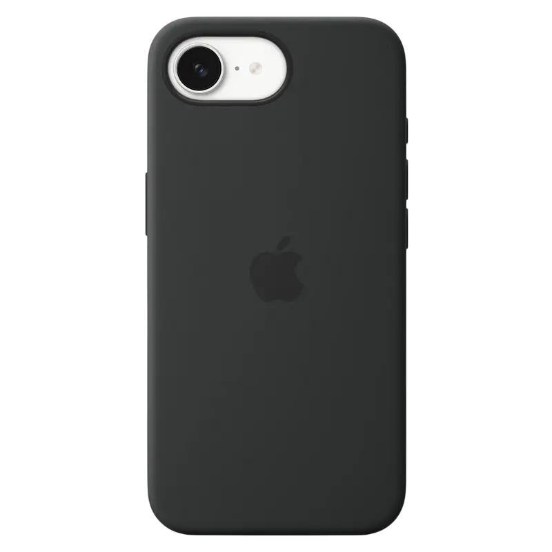 iPhone 16e/17e Silicone Case - Black