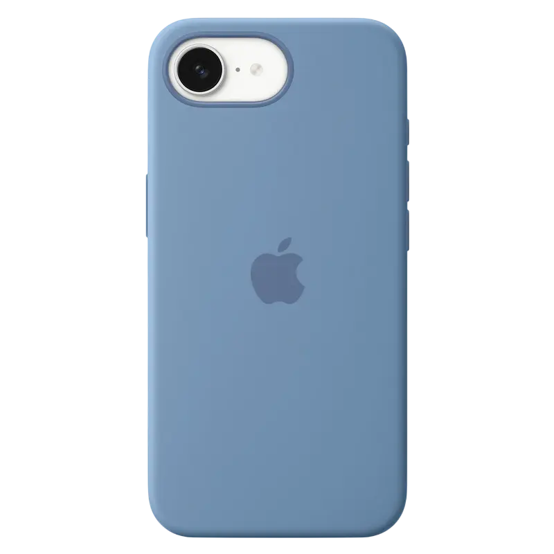 iPhone 16e/17e Silicone Case - Winter Blue