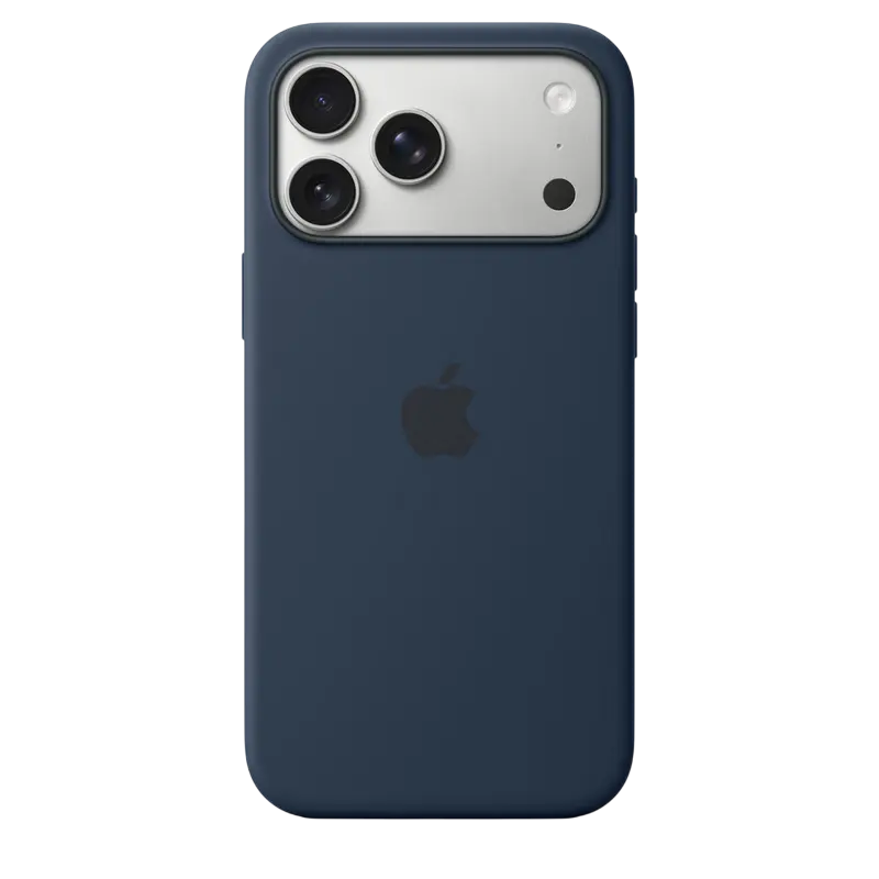 iPhone 17 Pro Max Silicone Case with MagSafe -Midnight,ModelA3560