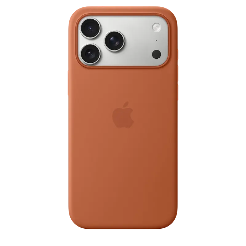 iPhone 17 Pro Max Silicone Case with MagSafe -Terra Cotta,ModelA3560