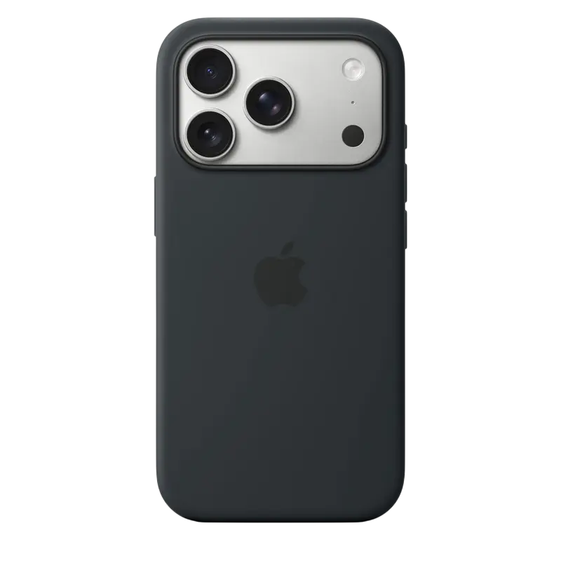 iPhone 17 Pro Silicone Case with MagSafe,Black ModelA3559
