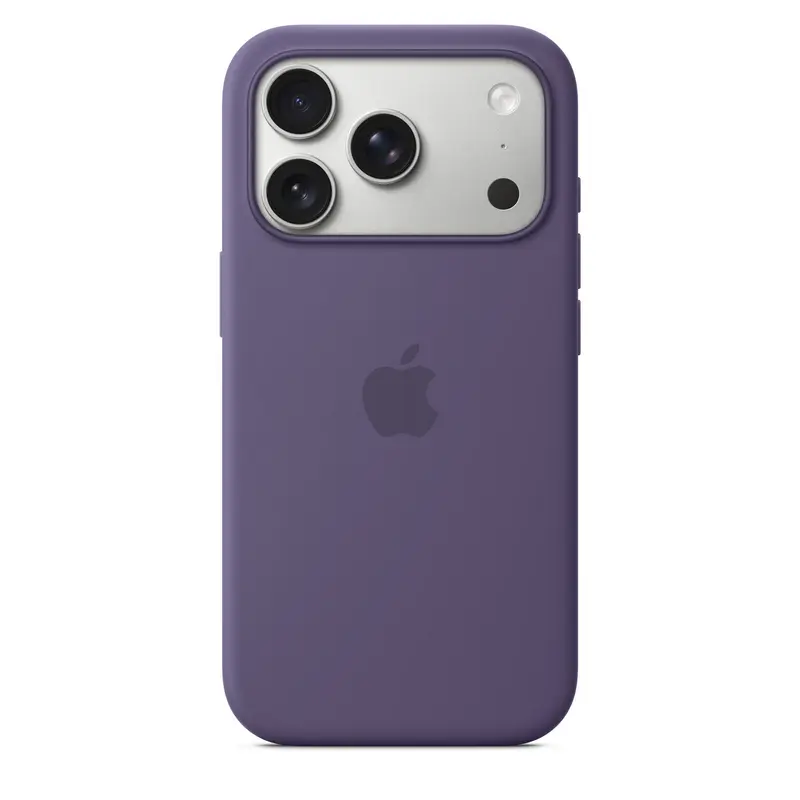 Husa silicon Apple iPhone 17 Pro cu MagSafe, Purple Fog