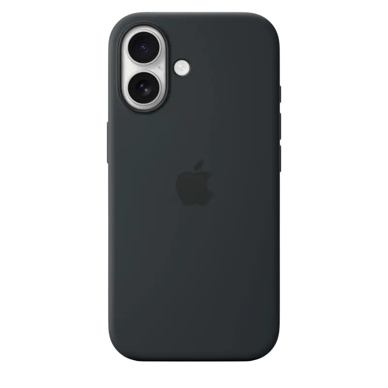 iPhone 17 Silicone Case with MagSafe-Black,ModelA3558