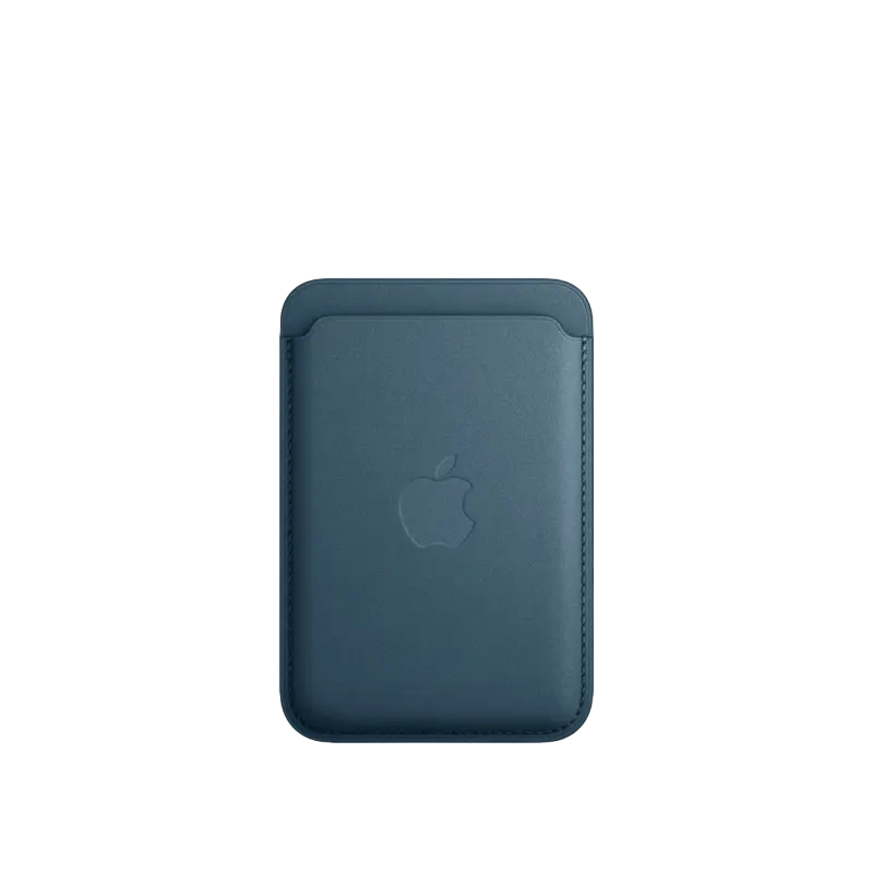 Apple iPhone FineWoven Wallet MagSafe Pacific Blue