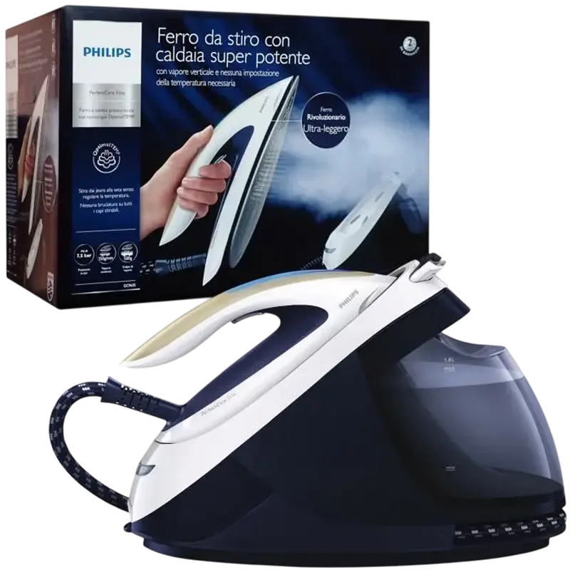 Stație de călcat cu abur Philips GC9635/20, vedere alternativă