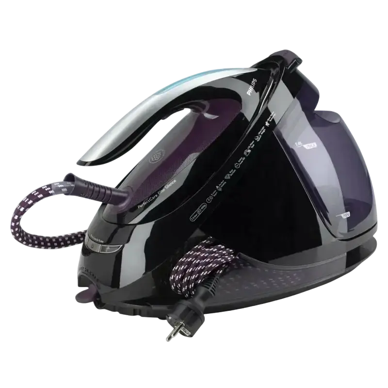 Stație de călcat cu abur Philips GC9650/80, vedere posterioară