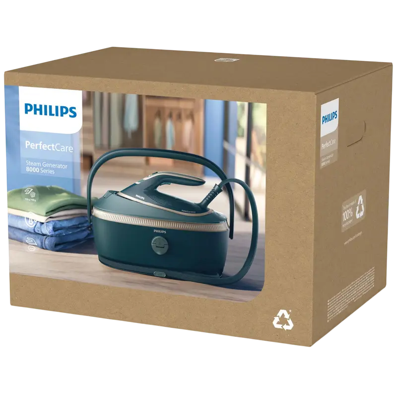 Stație de călcat cu abur Philips PSG8200/70, vedere alternativă