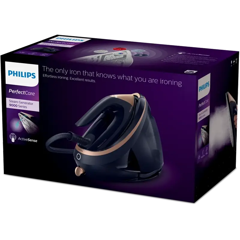 Statie de calcat Philips PerfectCare PSG9050/20 cu generator de abur 9 bar, ambalaj