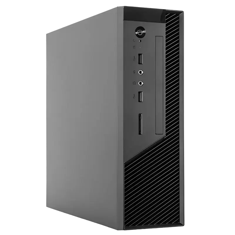 Case ITX 350W Tower/Desktop Chieftec BU-12B-300, 0.5mm, SD Card Reader, 2xUSB3.0, 1x2.5", 1x3.5", 1x