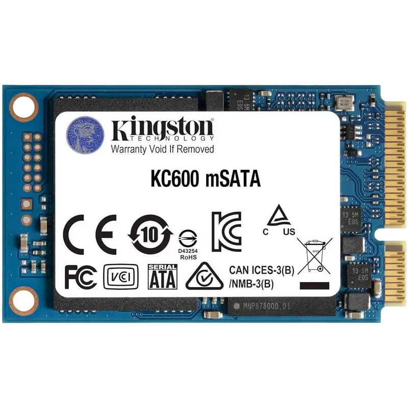 Kingston KC600 mSATA SSD 512GB