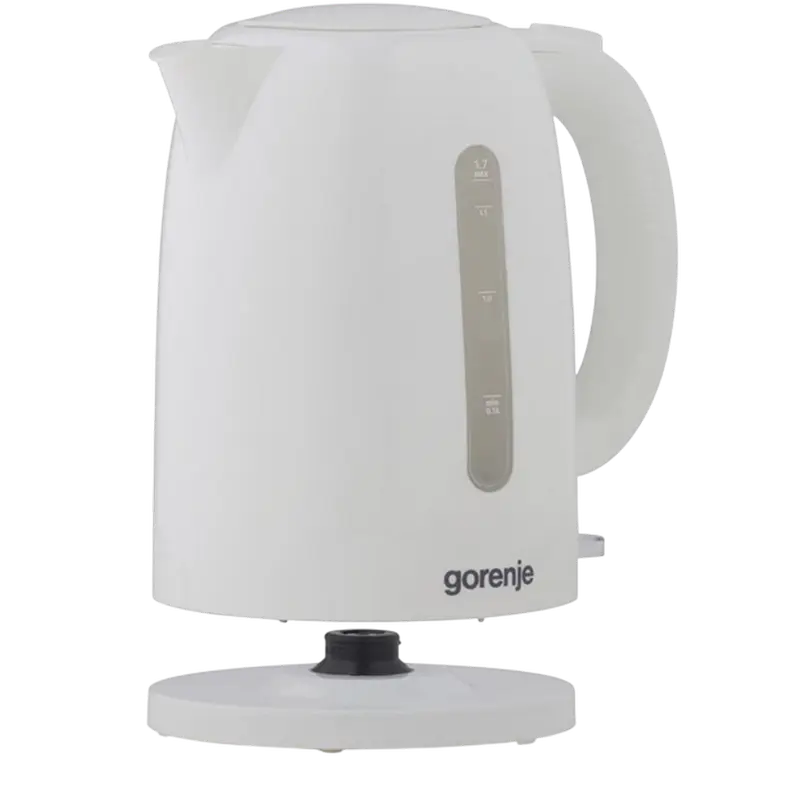 Fierbator electric Gorenje K17W 1.7L alb, vedere laterală