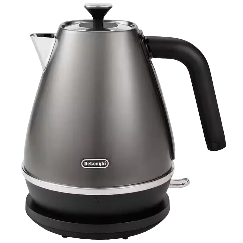Fierbător electric DeLonghi KBIN2001TB, 1.7L, inox Titanium, 2000W