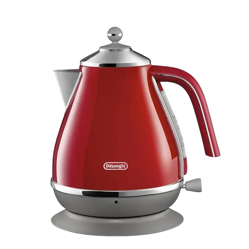 Fierbător electric DeLonghi KBOC 2001 R Tokyo Red, 1.7L, 2000W, inox