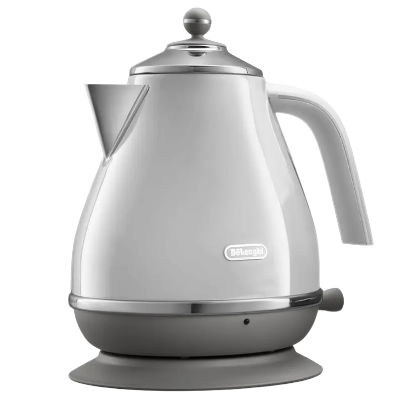Fierbator electric DeLonghi KBOC 2001 W 1.7L inox alb, vedere alternativă